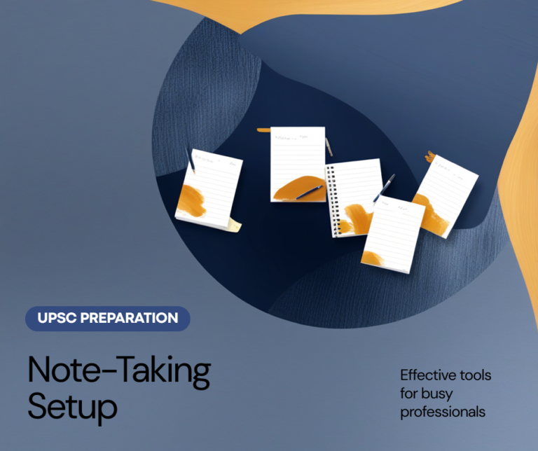 how to make upsc notes