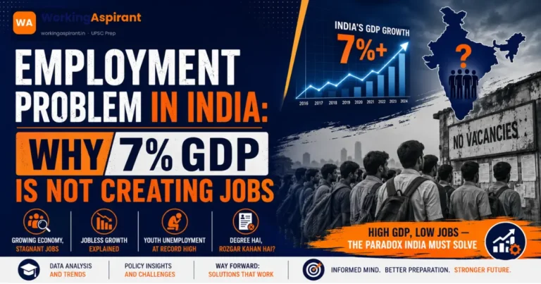 job problem in India