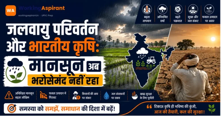 जलवायु परिवर्तन और भारतीय कृषि