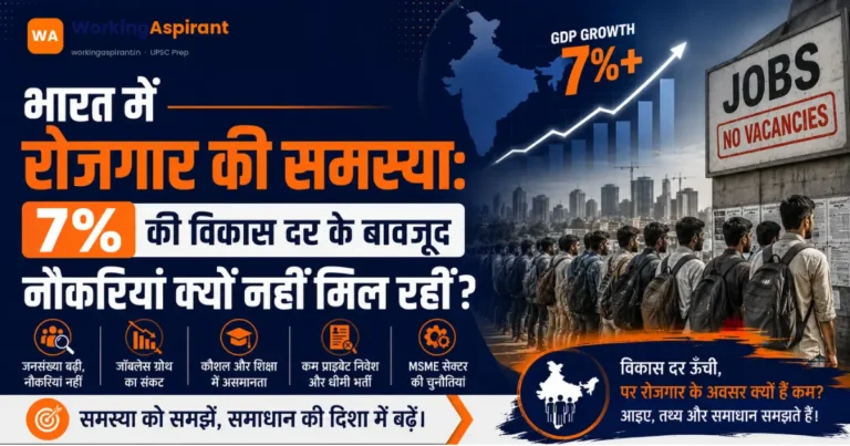 भारत में रोजगार की समस्या